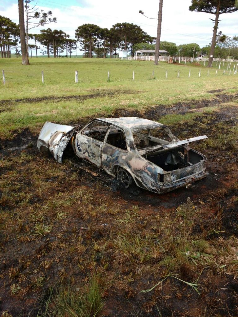 Motorista que dirigia veículo com placas de Capinzal morre carbonizado na BR 470 em Campos Novos