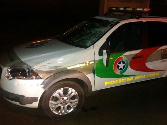 Policial militar morre atropelado por viatura em Chapecó