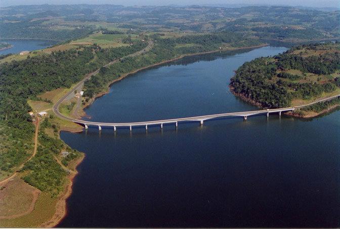 Ponte sobre o rio Uruguai poderá ser interditada para manutenções