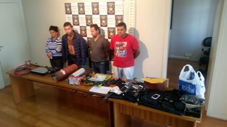 Polícia prende em Lages quadrilha que praticou furtos na região