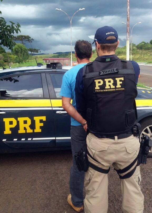Foragido do Paraná é detido na BR-282 em Campos Novos