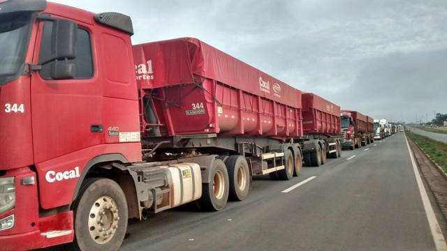 Transportadoras de Santa Catarina têm 42,8% de queda no volume de cargas