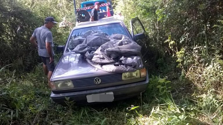 Encontrado em Machadinho veículo clonado usado na fuga de assaltantes de bancos em Maximiliano