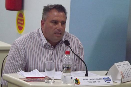 Vereador Bruno Fávero é cogitado pelo Solidariedade para ser candidato a deputado estadual em 2018