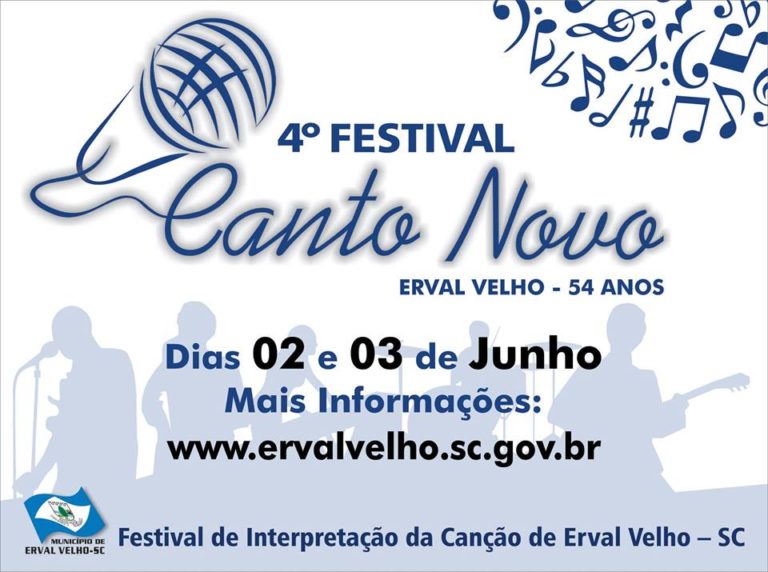 Festival de Interpretação da Canção abre as comemorações dos 54 anos de Erval Velho