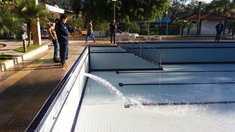 Instalado sistema que melhora distribuição e estabiliza temperatura da água termal em Piratuba