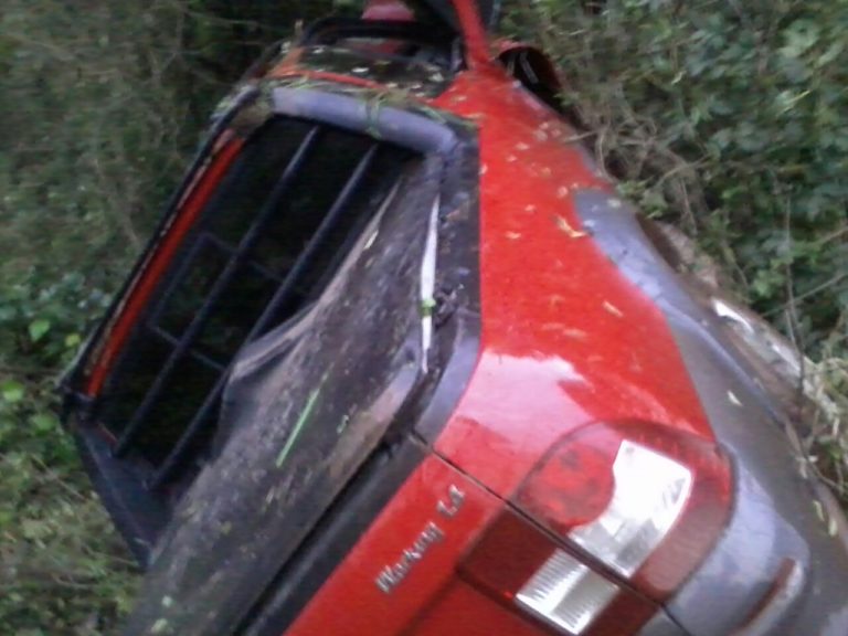 Homem morre após veículo cair em riacho às margens de rodovia em Palmas