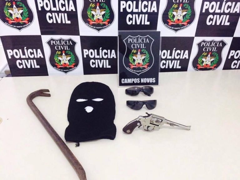 Polícia Civil de Campos Novos apreende revólver possivelmente usado em crime