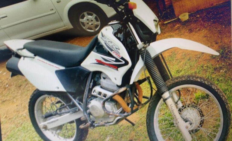 PM recupera em Campos Novos motocicleta furtada que era oferecida para venda pela internet