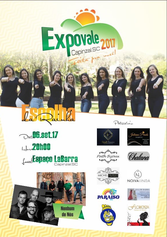 Inicia venda do 1º lote de ingressos para o lançamento da Expovale e show com Nenhum de Nós