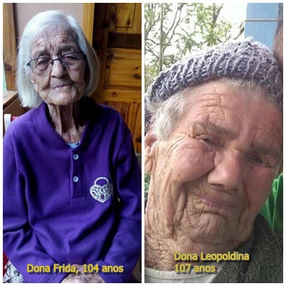 Moradora de Presidente Castello Branco comemora 104 anos; ex-moradora, atualmente em Ouro, fez 107 anos