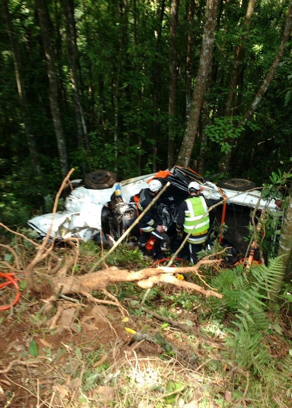 Duas pessoas morrem em acidente na SC-390 entre Alto Bela Vista e Peritiba