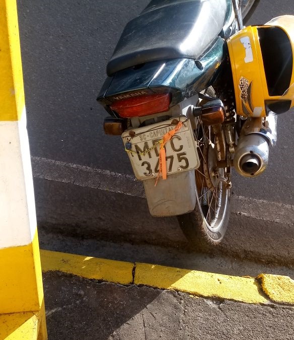 Recuperada no Parque Jardim Ouro a segunda motocicleta furtada em Piratuba