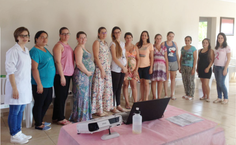 Secretaria de Saúde orienta gestantes em encontro realizado no município de Zortéa