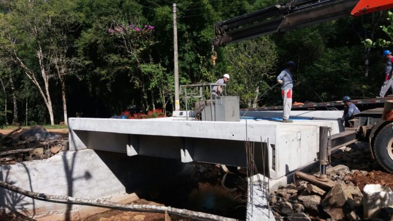 Defesa Civil  instala kit de transposição de obstáculos no município de Ipira
