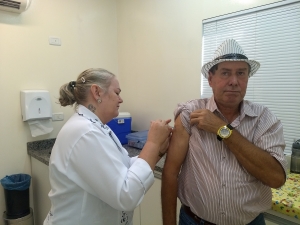 Mais de 550 pessoas já foram imunizadas contra o vírus da gripe em Ipira