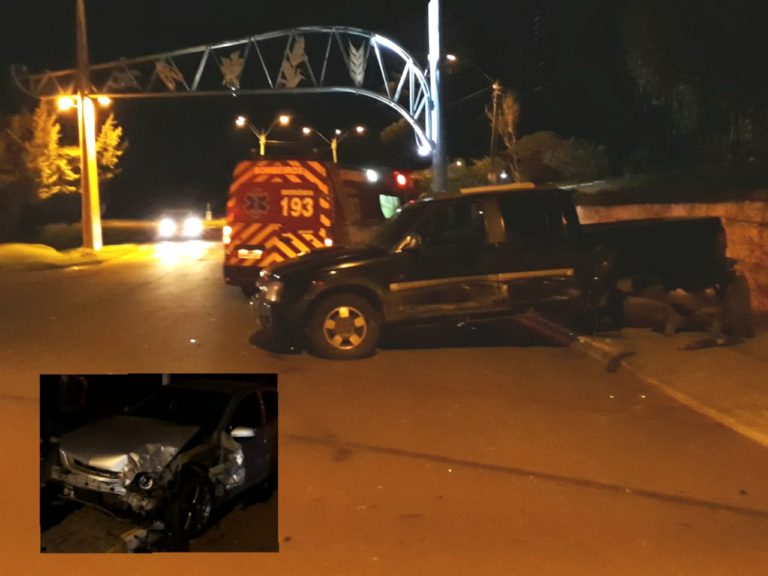 Motorista com sinais de embriaguez provoca acidente em Campos Novos