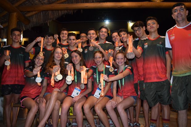 SC conquista 35 medalhas na 1ª parte dos Jogos Escolares da Juventude em Natal