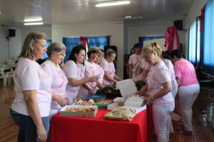 Rede Feminina de Combate ao Câncer de Piratuba se reúne para socialização do ano