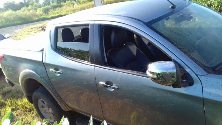 Policia Militar recupera um dos veículos roubados de casal em Campos Novos