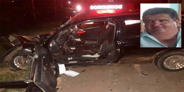 Sargento da PM perde a vida em acidente de trânsito na BR-282 em Campos Novos