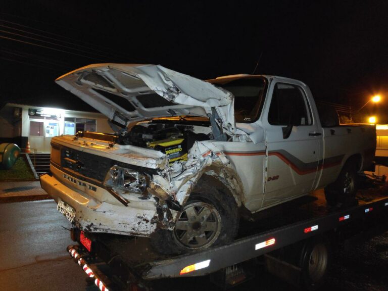 Vídeo mostra ladrão levando caminhonete em Catanduvas; veículo foi recuperado
