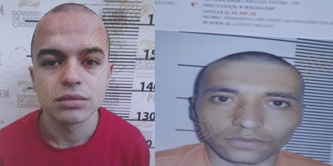Dois detentos fogem do presídio de Caçador