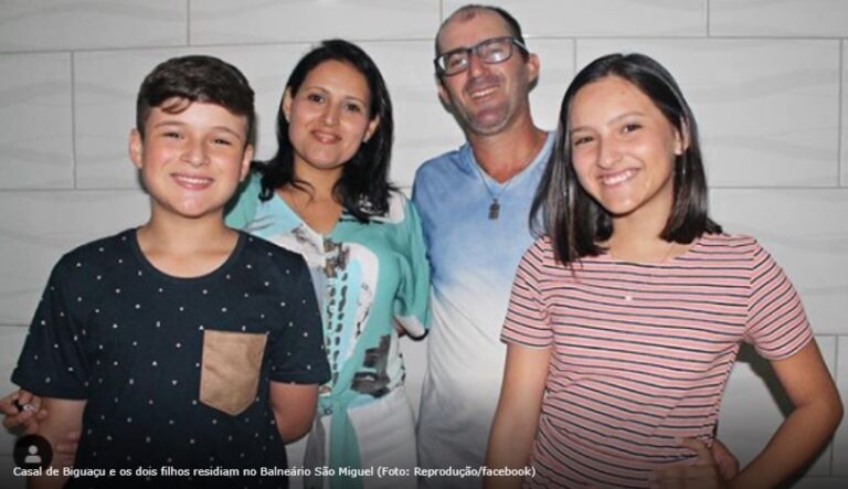 Velório coletivo de família de Biguaçu morta no Chile ocorre hoje em Biguaçu