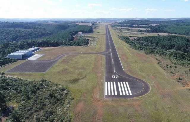 Aeroporto de Caçador deverá ter voos regulares para Florianópolis e Curitiba