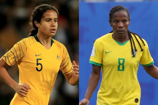 Jogadoras mais velha e caçula da Copa duelam em Austrália x Brasil