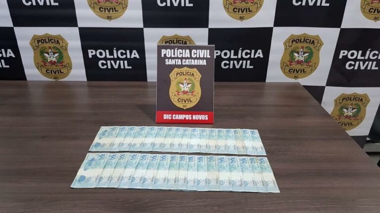 Polícia Civil prende suspeito de furtar R$ 10 mil de cooperativa em Campos Novos