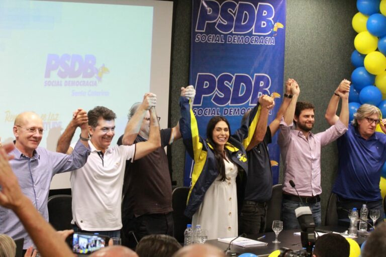 Deputada Geovania de Sá assume a presidência do PSDB em SC
