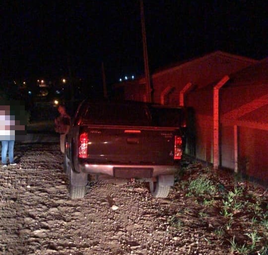 PM recupera caminhonete furtada em Campos Novos