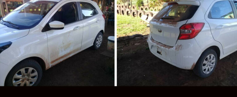 Polícia Militar de Concórdia recupera carro furtado da Prefeitura de Ipumirim