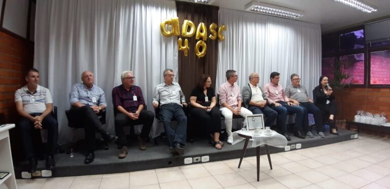 CIDASC celebra 40 anos de história no Estado