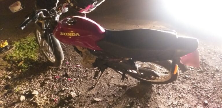PM recupera motocicleta que havia sido furtada no Loteamento Parizotto, em Capinzal