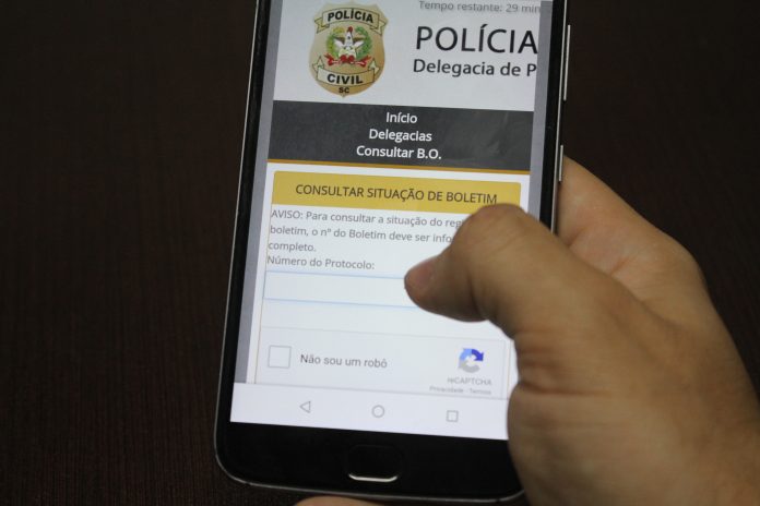 Coronavírus em SC: Polícia Civil amplia Delegacia Virtual e reforça pedido para registro de Boletim de Ocorrência online