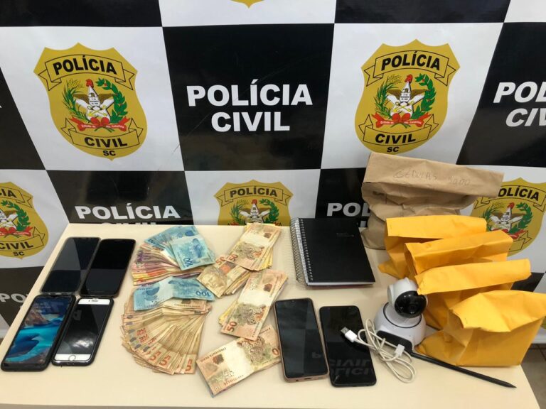Polícia Civil prende seis em operação contra o tráfico de cocaína no Meio-Oeste