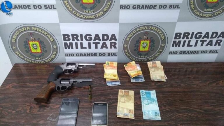 Brigada Militar prende três pessoas por tentativa de homicídio em Paim Filho