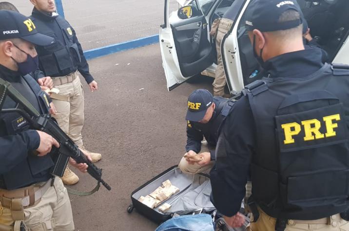 PRF prende no RS cinco suspeitos de envolvimento no assalto em Criciúma