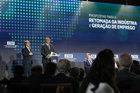Indústria apresenta a Bolsonaro propostas para retomada da economia e do emprego