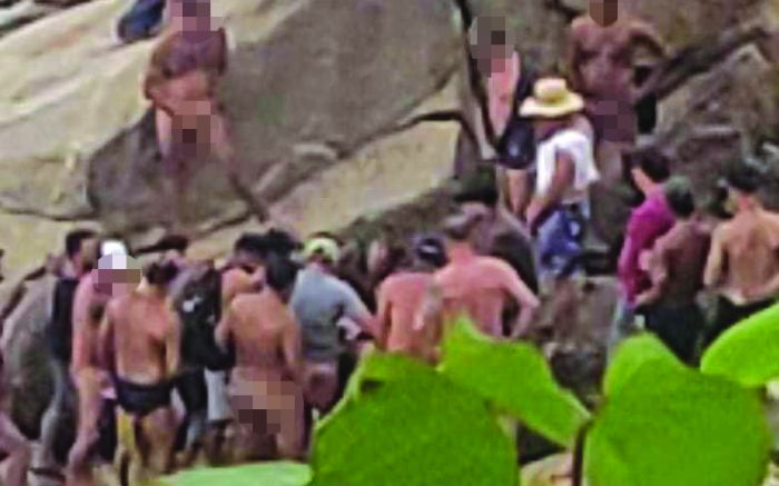 Moradores ficam incomodados com orgias em praia de Balneário Camboriú