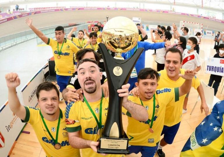 Brasil é bicampeão mundial de futsal Down