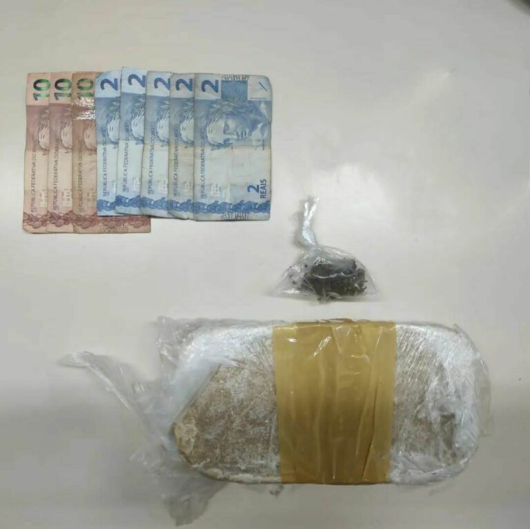 PM prende dois por tráfico de drogas e apreende mais de 1kg de crack em Joaçaba