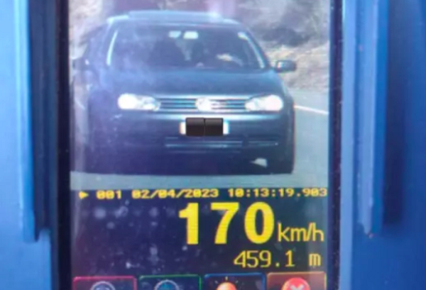 Motorista é flagrado a 170 km/h em rodovia de SC