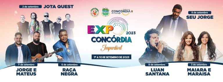 Expo Concórdia inicia na próxima sexta-feira (1º) com grandes atrações