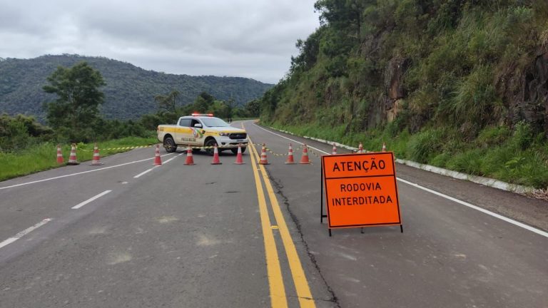 PMRv atualiza situação das rodovias estaduais em Santa Catarina