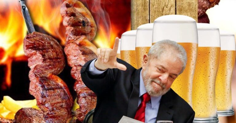“Não esqueci da cervejinha e da picanha”, diz Lula sobre pesquisa de popularidade