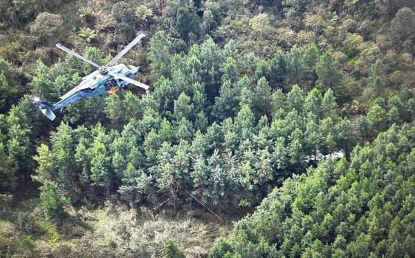 Piloto de avião que caiu no deslocamento a Videira ficou 27 horas desaparecido
